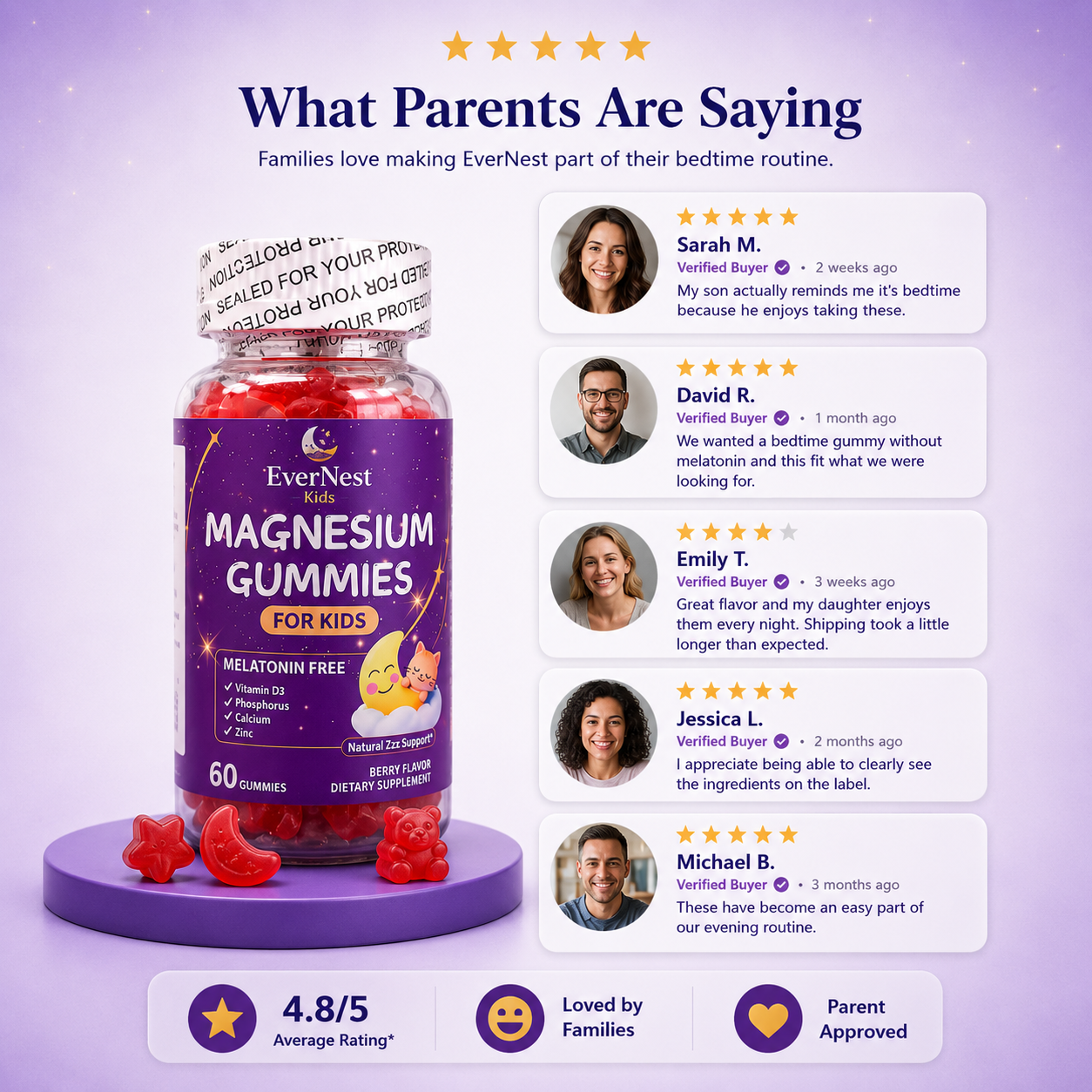 kids melatonin free-gummies