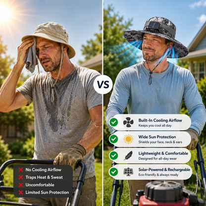 CoolBrim Solar Hat