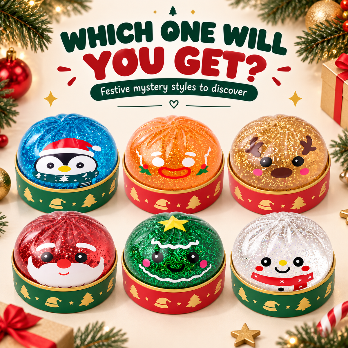 Christmas Mystery Squishies